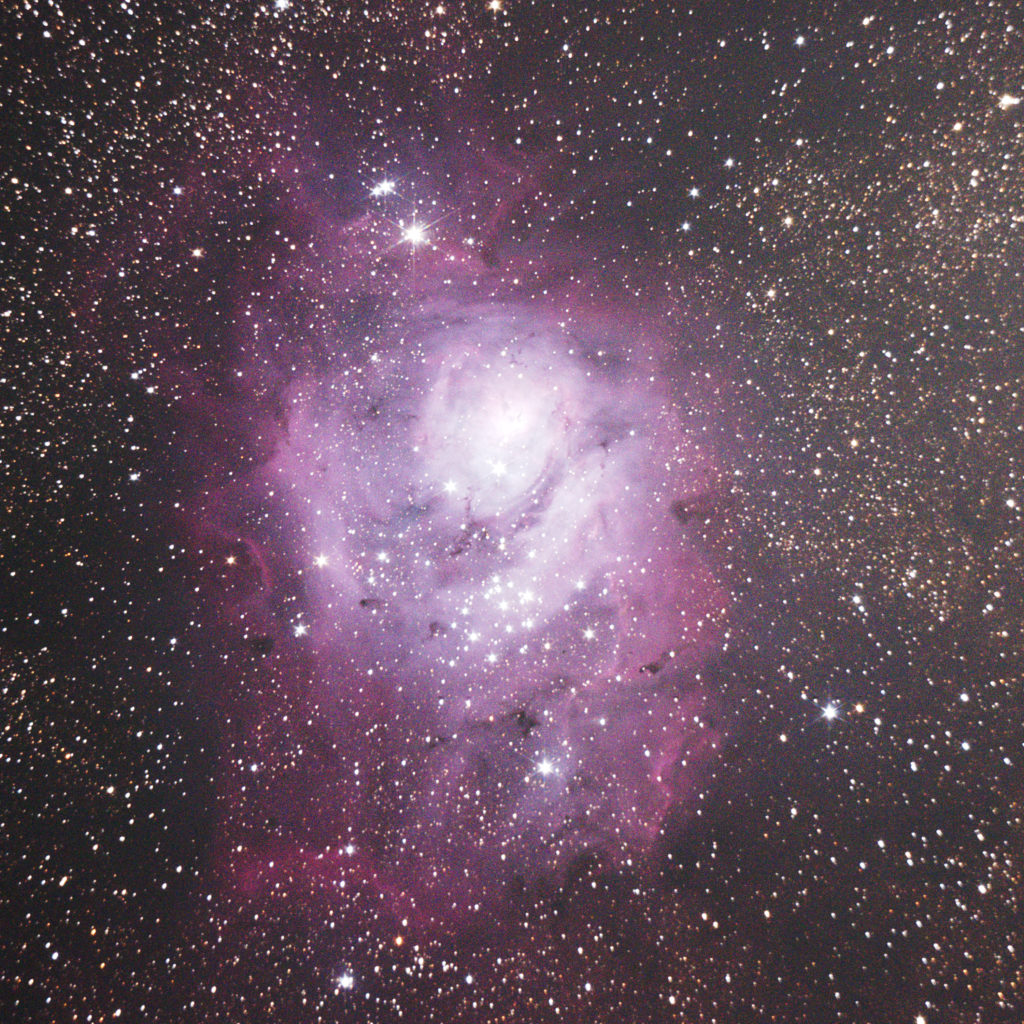 星雲星団 M8 散光星雲 レベル 株式会社アストロコネクト